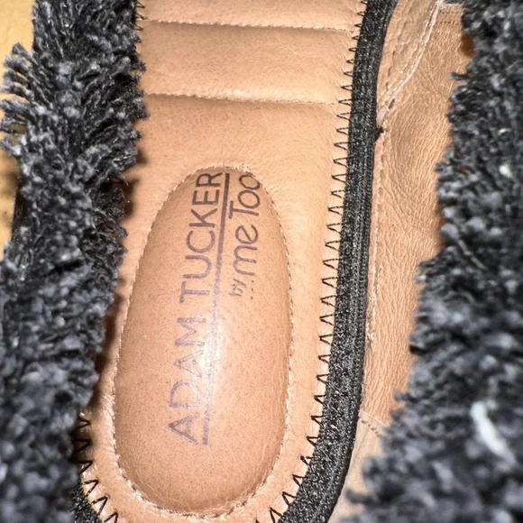 Adam Tucker by Me Too Marin 12 black denim espadrille slip on, CB2392 - Picture 7 of 7